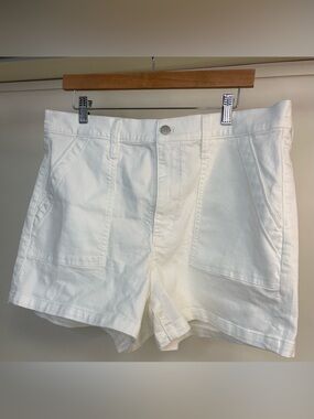 NWT J.Crew White Denim shorts sz 32